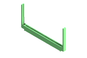 337-031-520-668 - EDAC Card Edge Connector